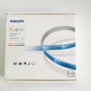 Philips Hue LightStrip Plus Smart Flexible White/Multicolor LED Lighting -